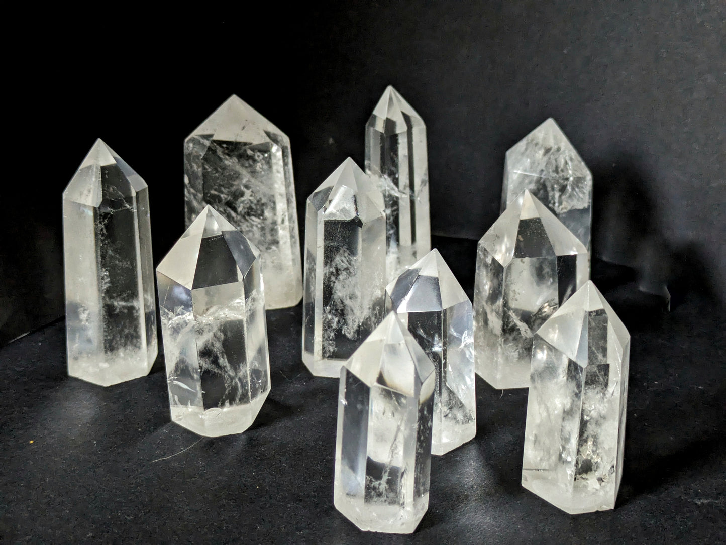 Clear Quartz Small Obelisks