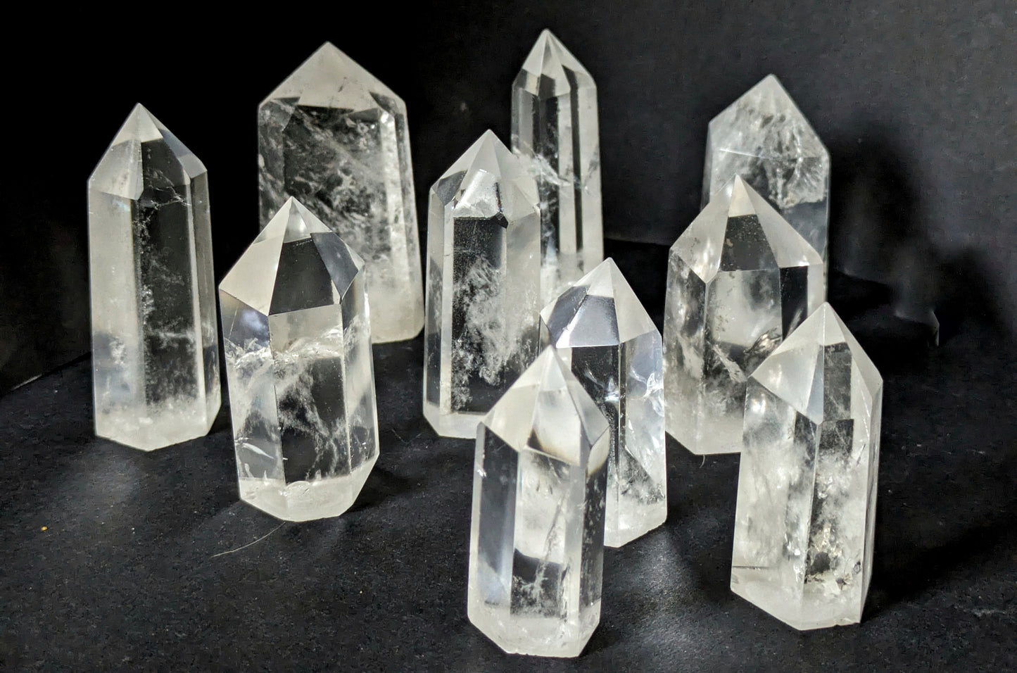 Clear Quartz Small Obelisks