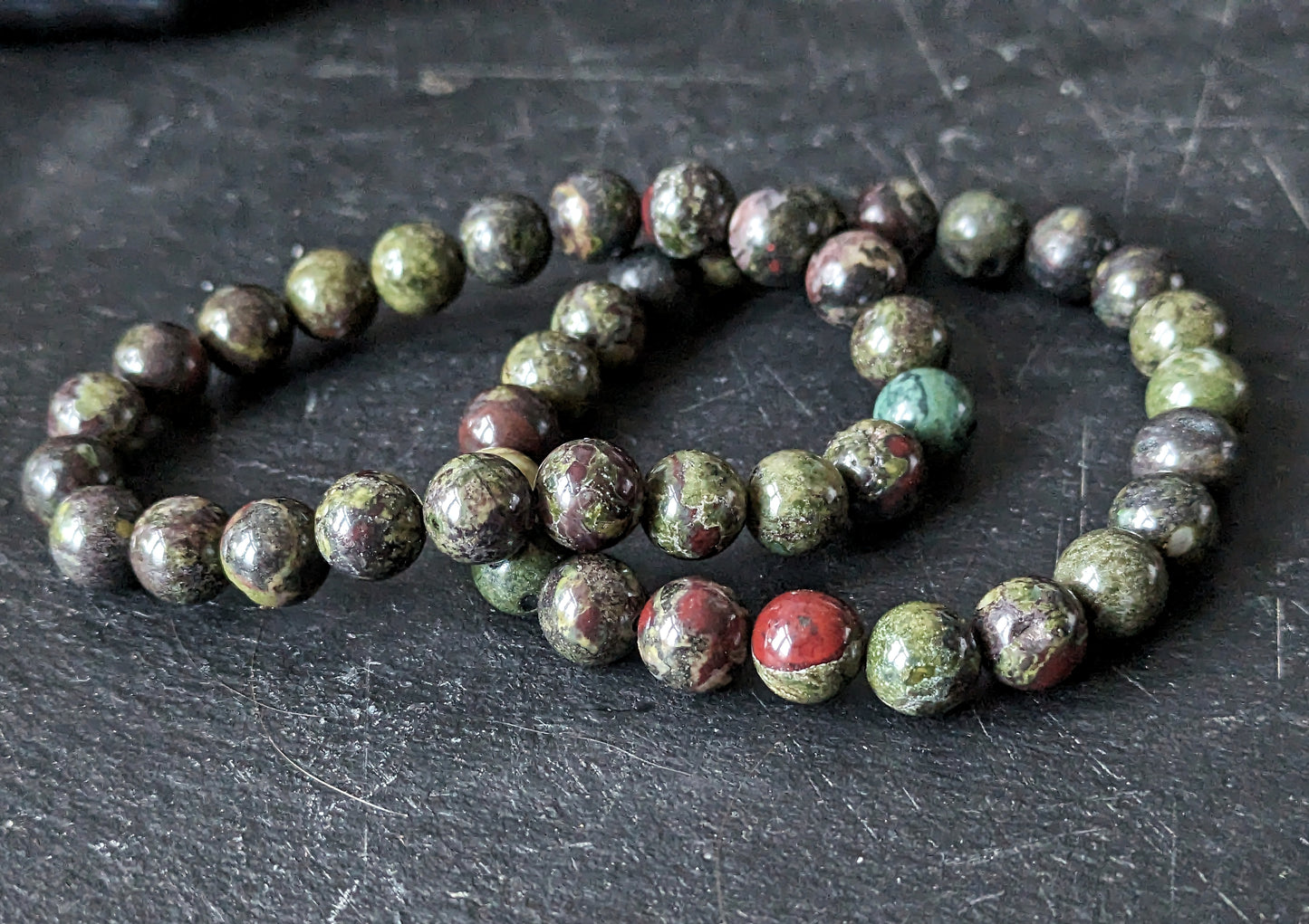 Bloodstone Bracelet 8mm