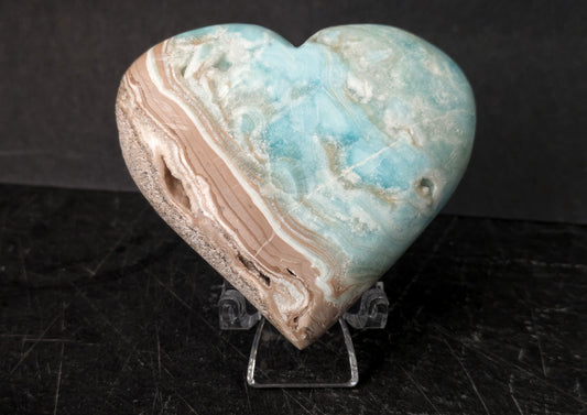 Aragonite Medium Heart