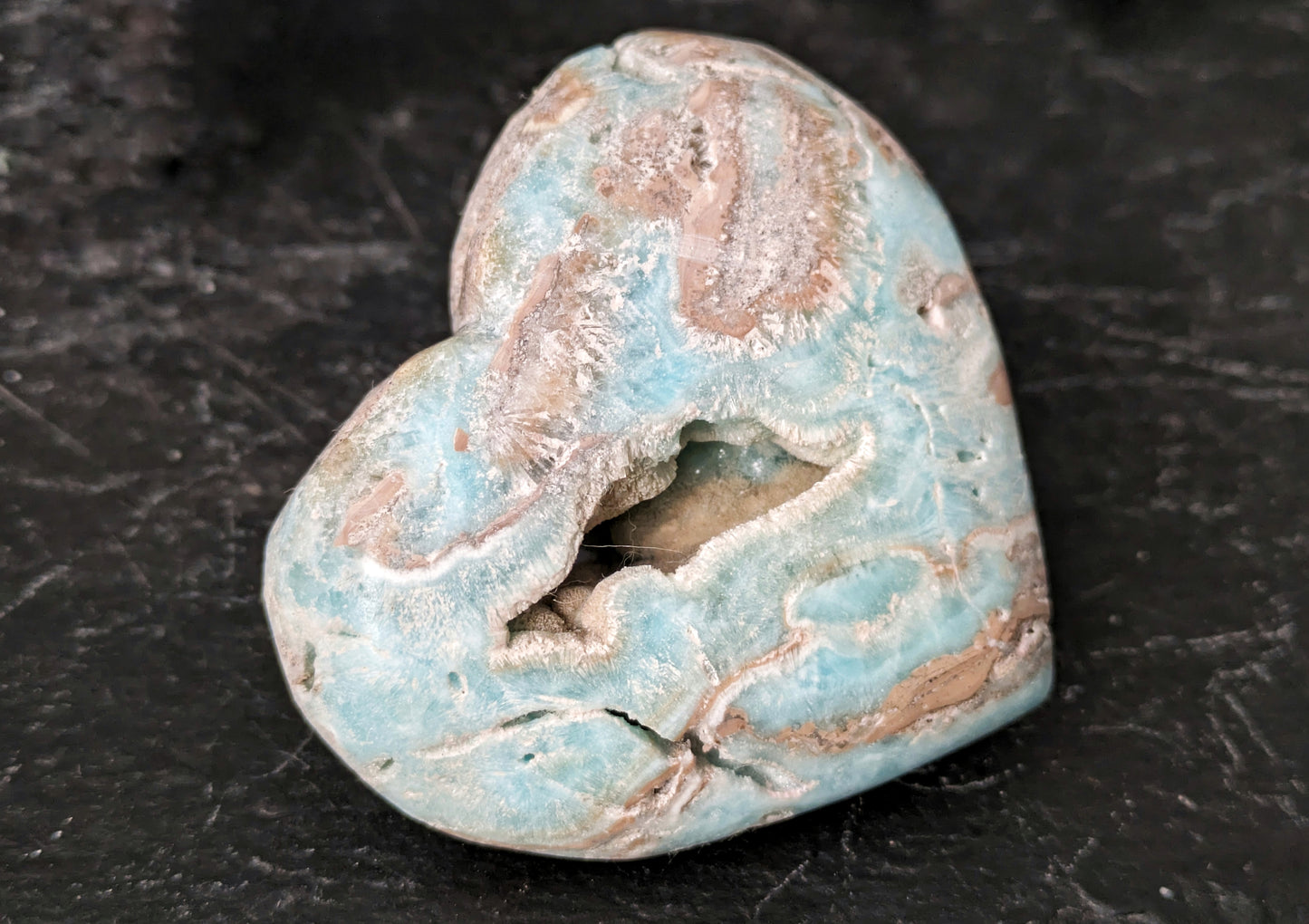 Aragonite Medium Heart