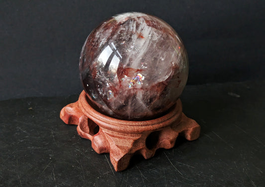 Fire Quartz Sphere 4