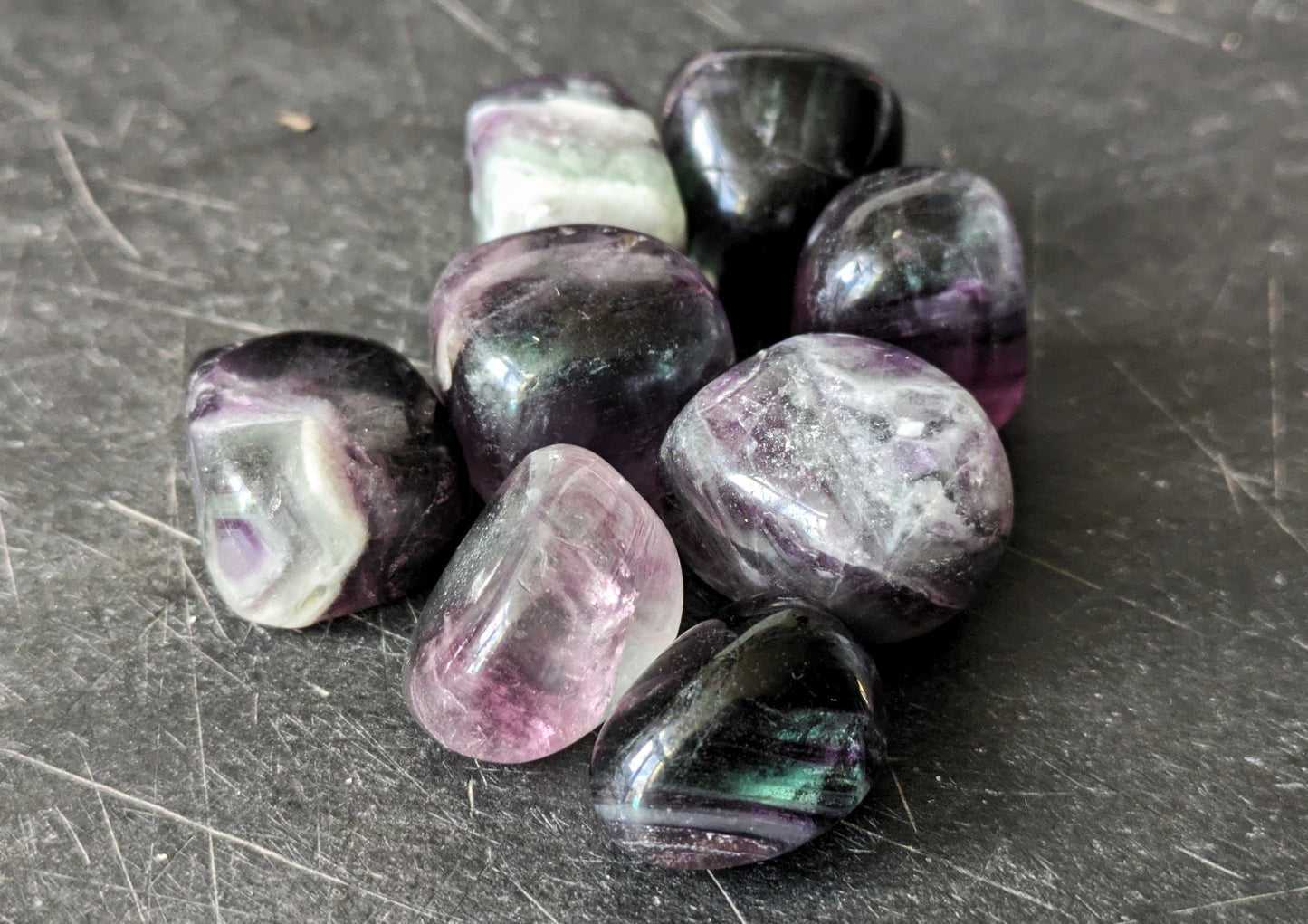 Fluorite High Polish Tumblestones