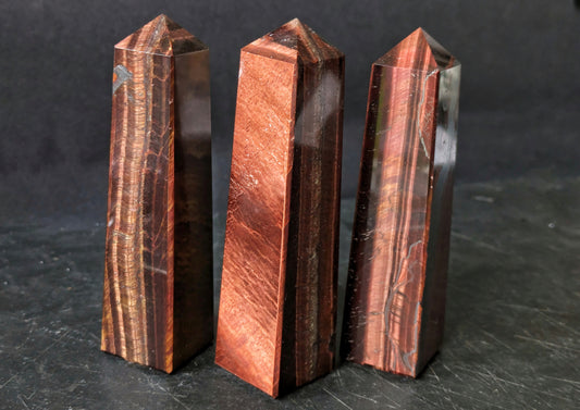 Red Tiger's Eye Obelisk