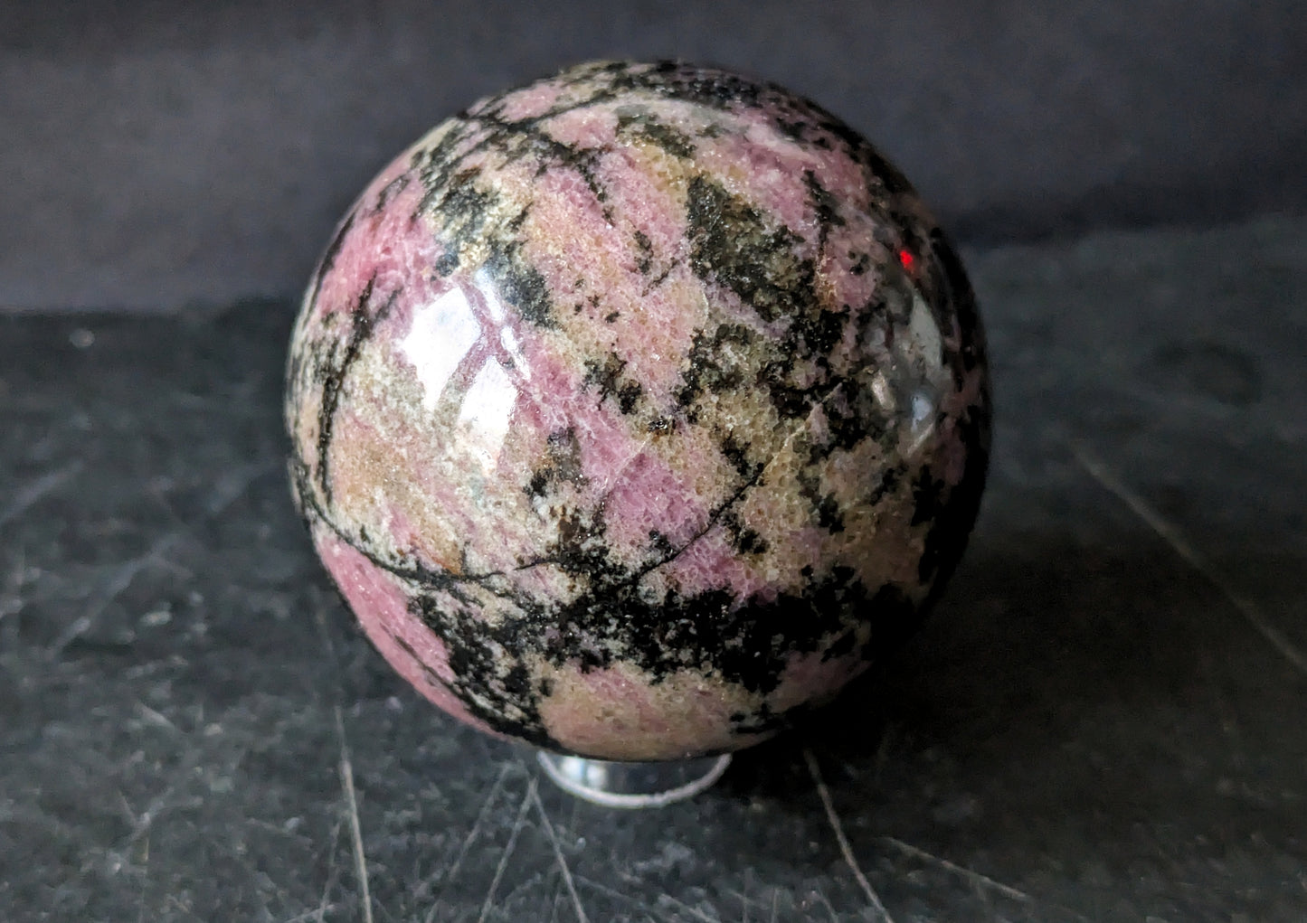 Rhodonite Sphere 3