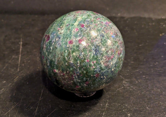 Ruby In Fuchsite Sphere 4