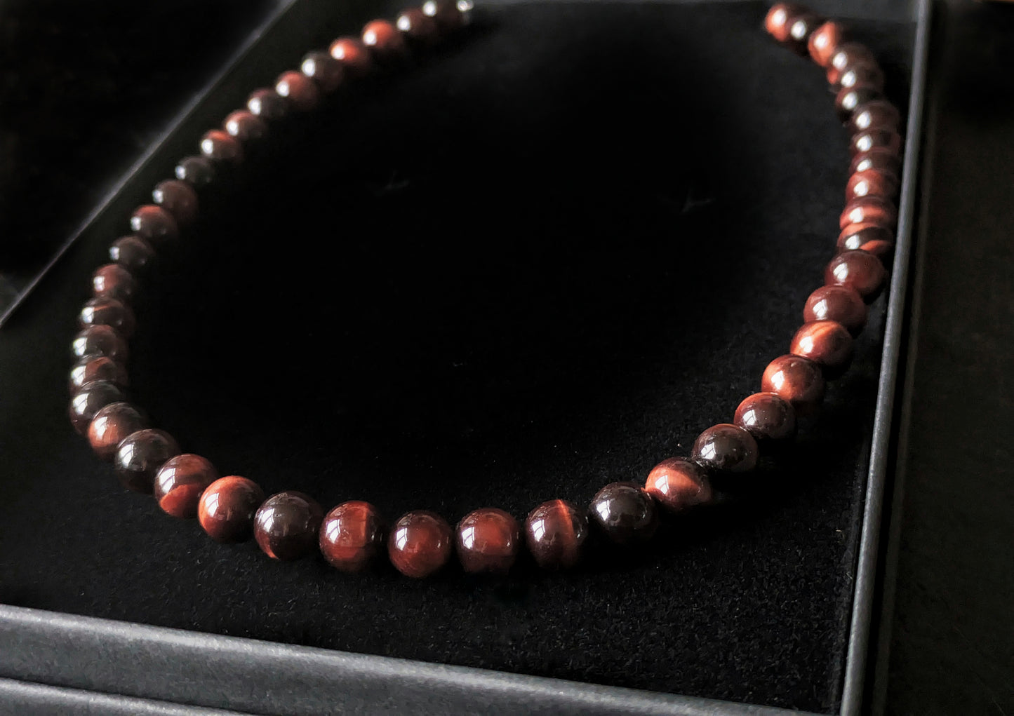 Red Tiger's Eye Necklace