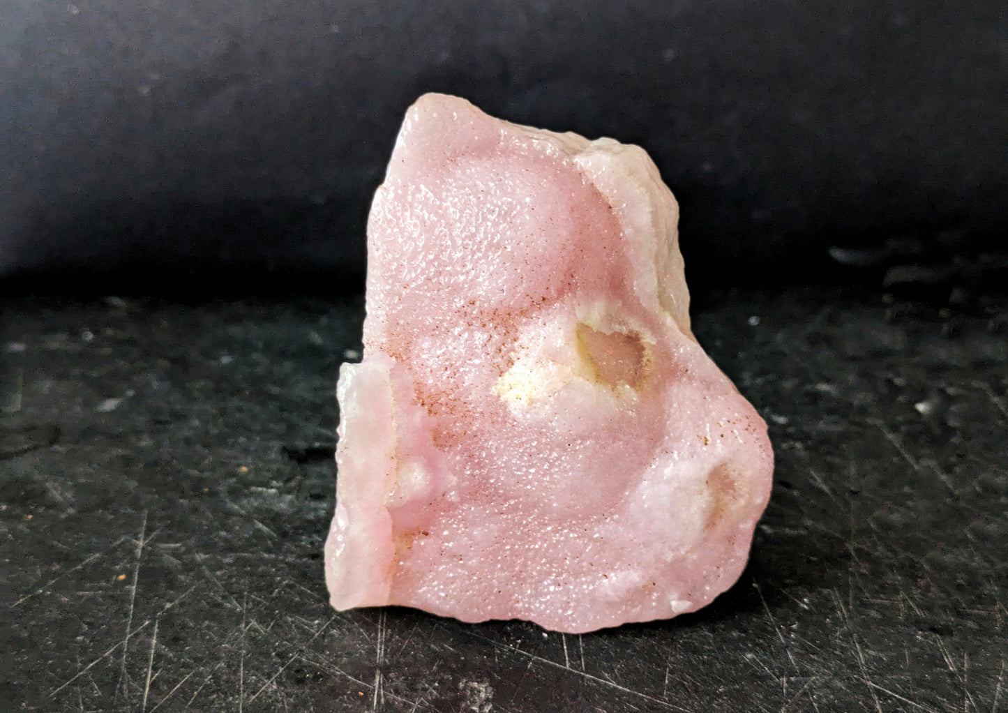 Pink Aragonite Specimen