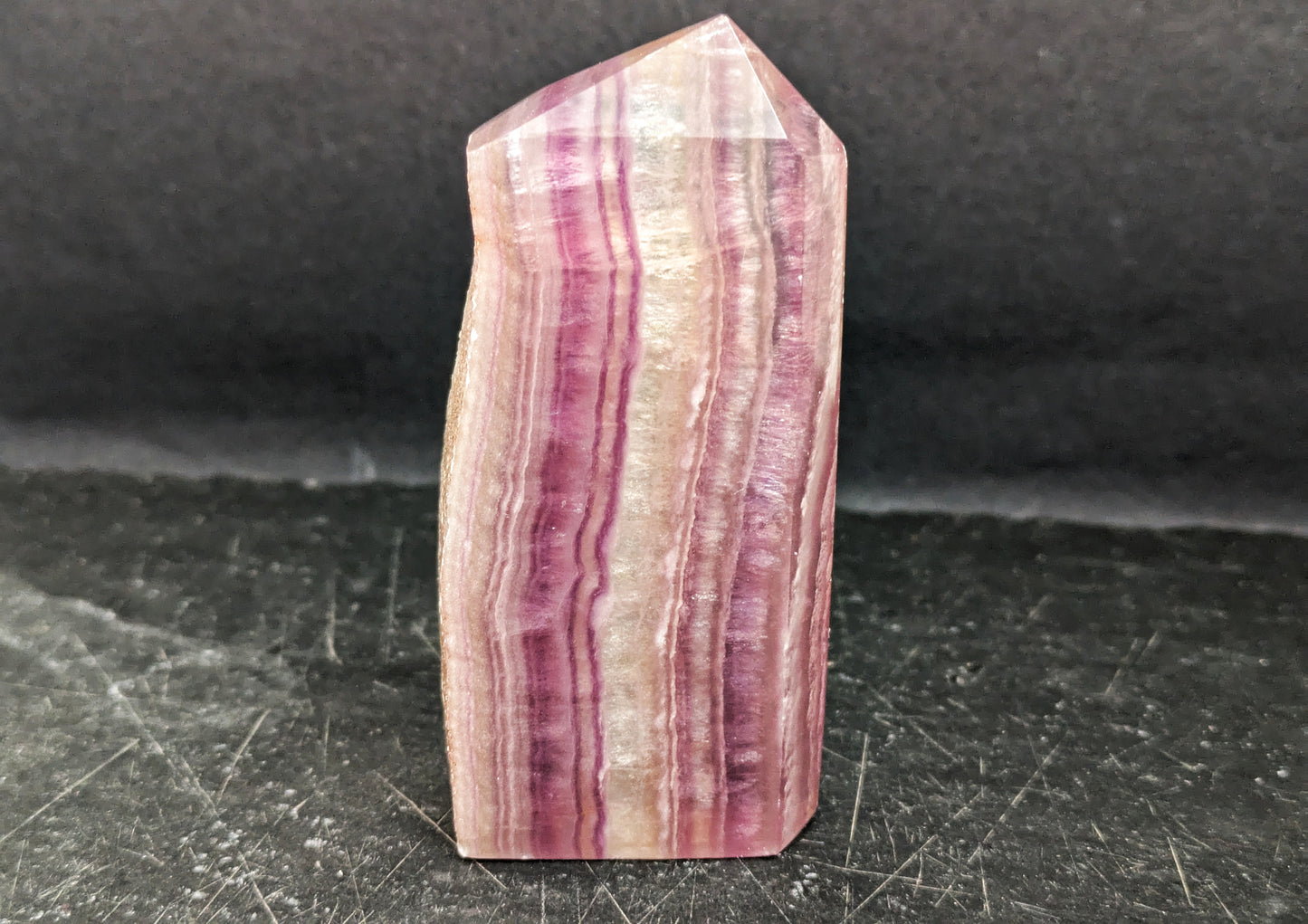 Fluorite Slab Obelisk