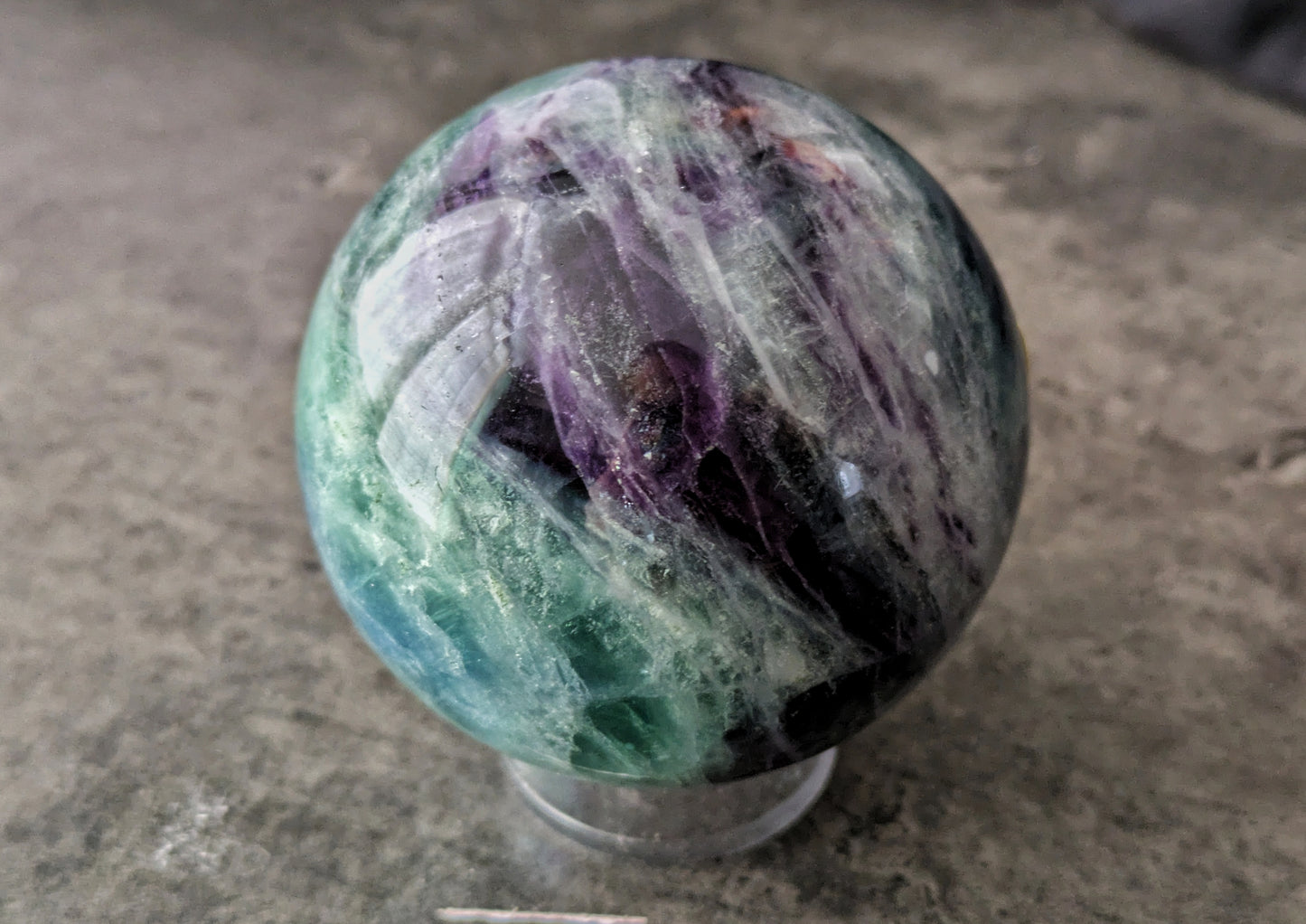 Fluorite Sphere 1