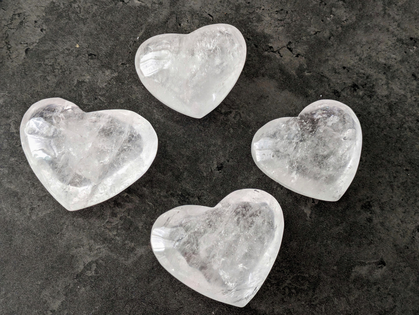 Clear Quartz Heart