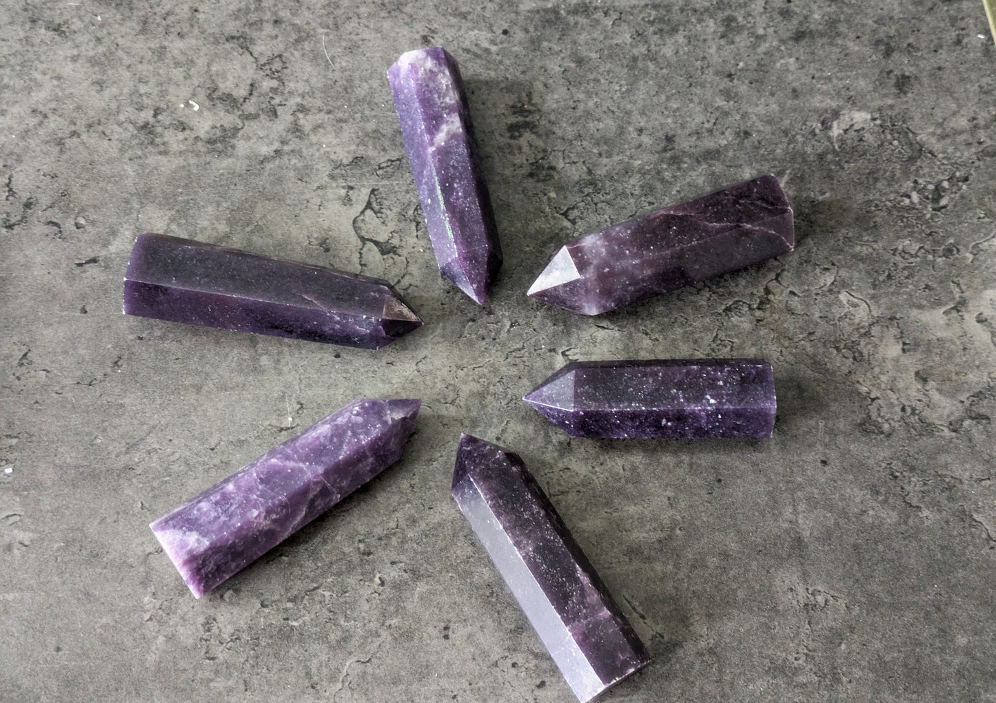 Lepidolite Medium Obelisk