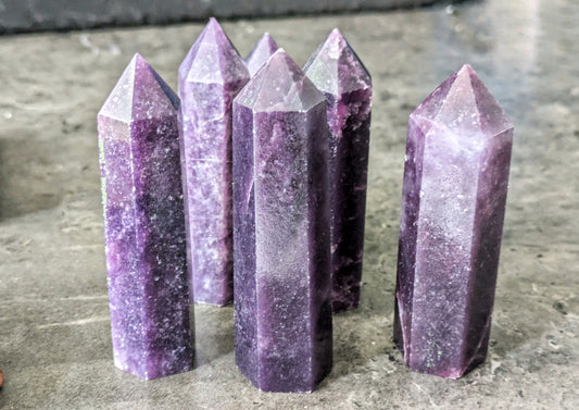 Lepidolite Medium Obelisk