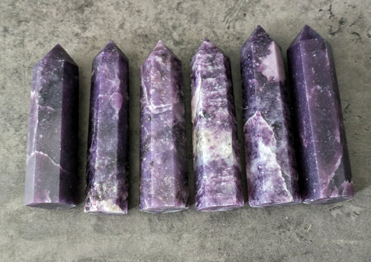 Lepidolite Large Obelisk