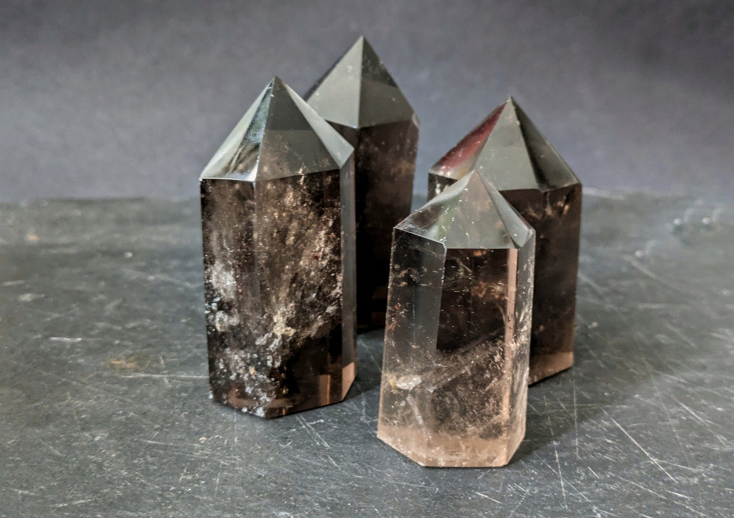 Smokey Quartz Obelisk