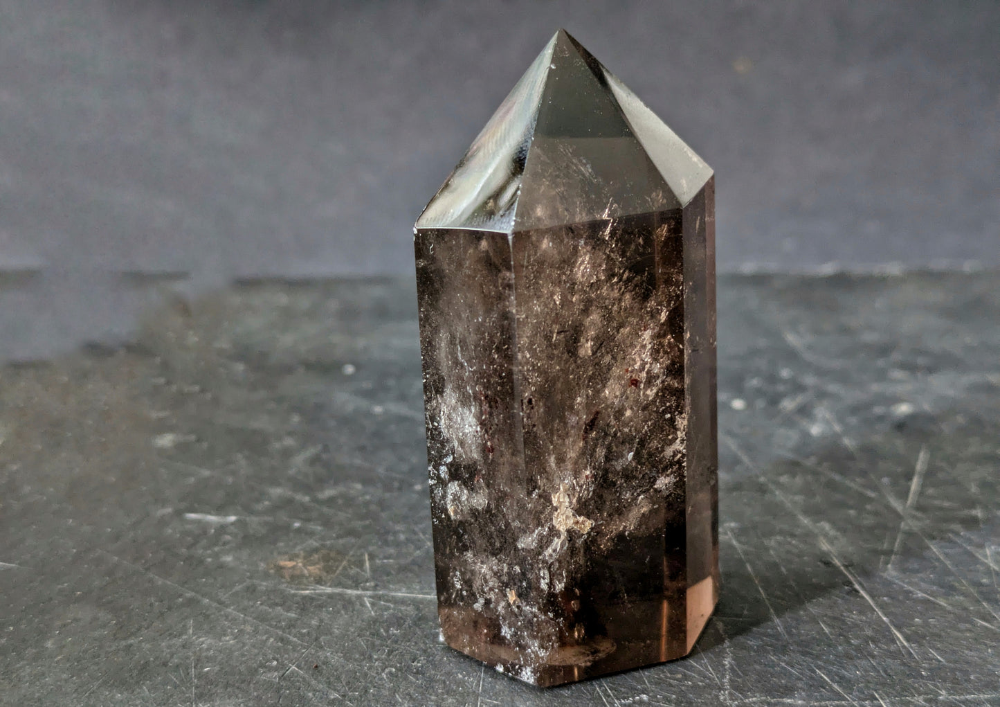 Smokey Quartz Obelisk