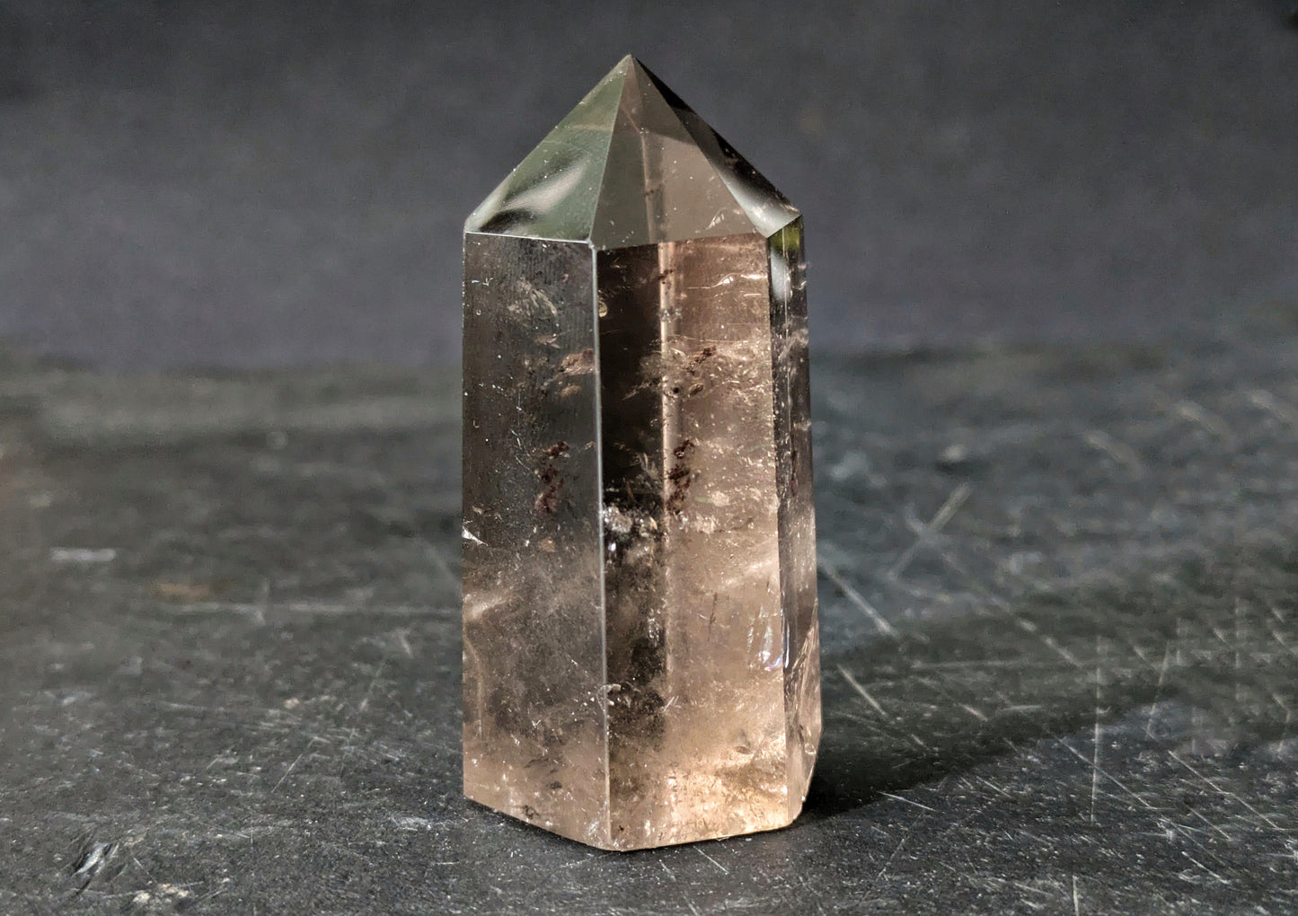 Smokey Quartz Obelisk