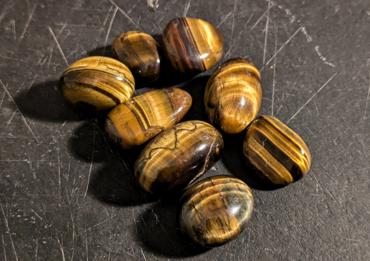 Tigers Eye Small Tumblestone