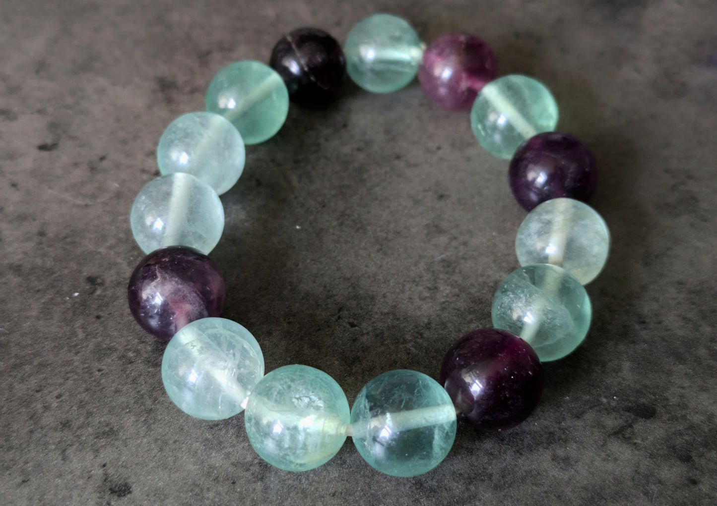 Fluorite Bracelet 12mm