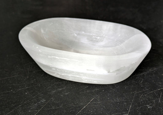 Selenite Rectangle Bowl