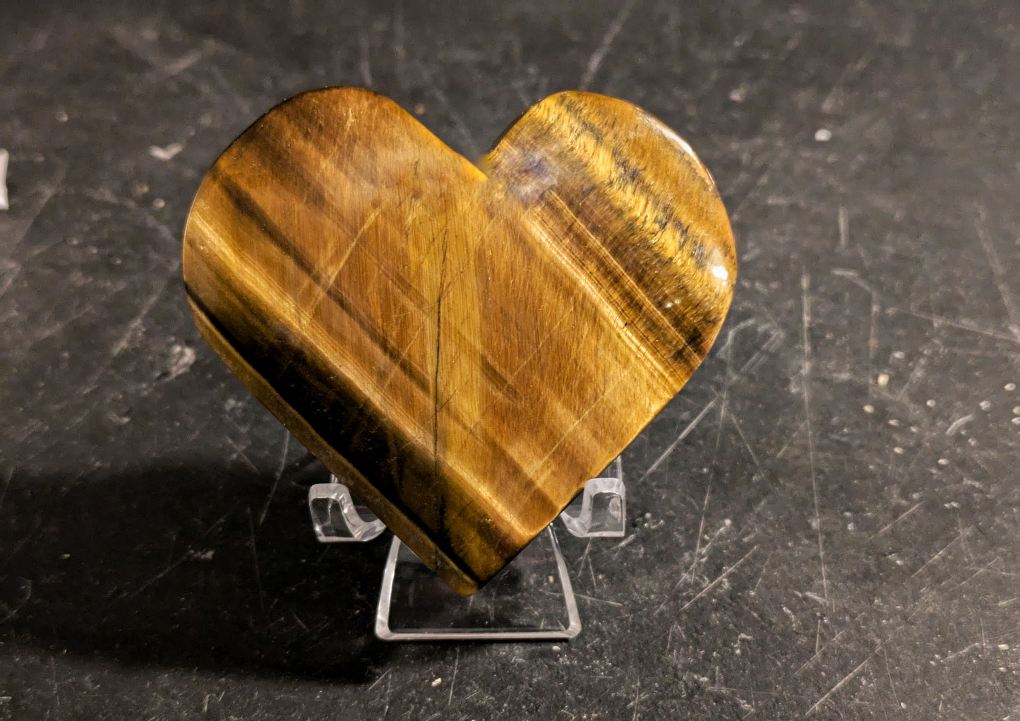 Tiger's Eye Heart 3