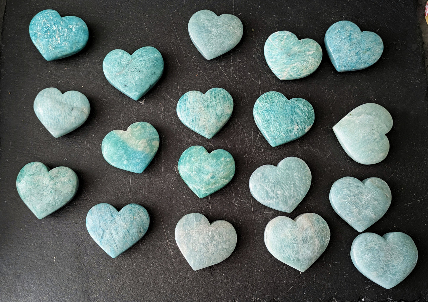 Amazonite Heart