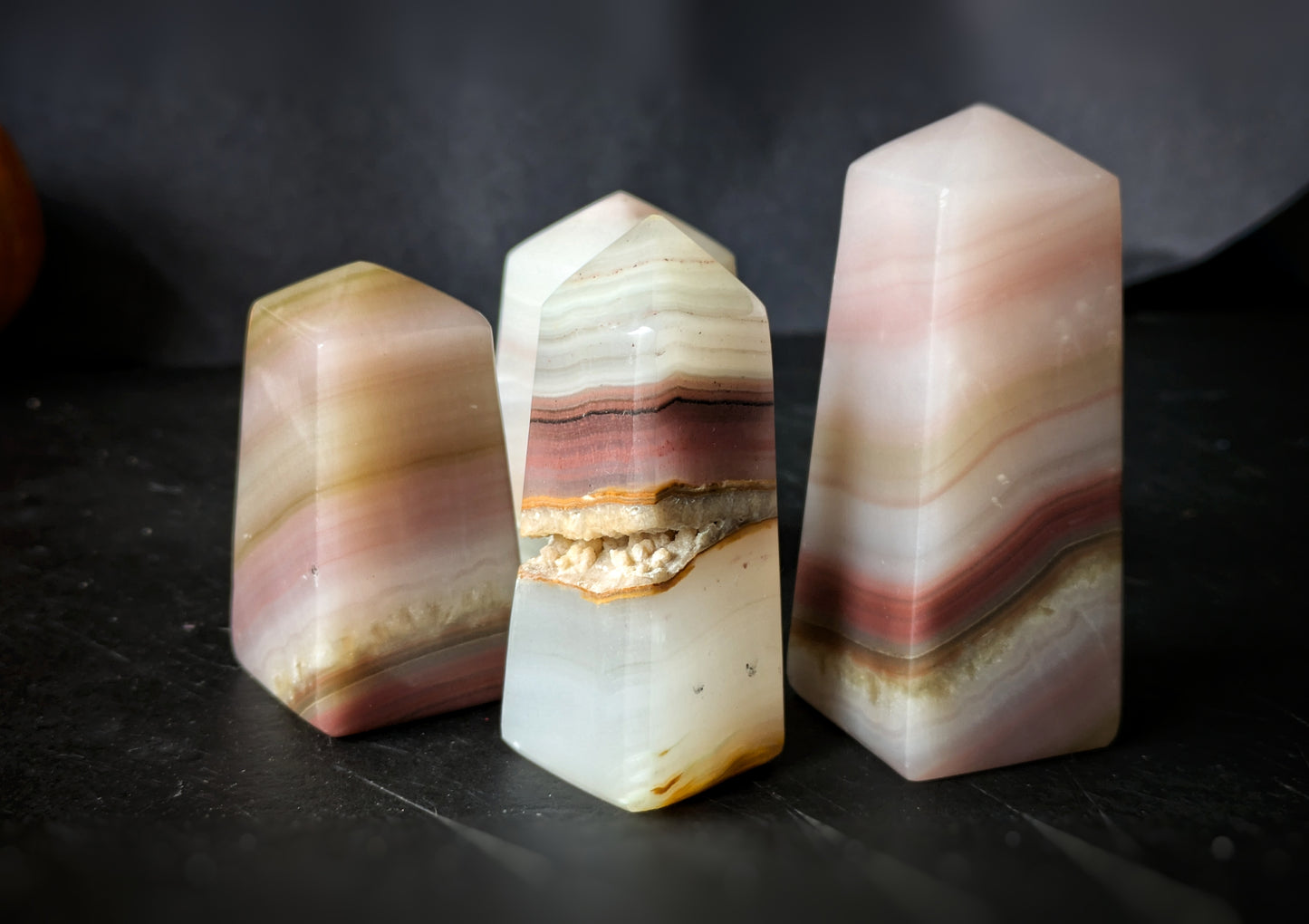 Pink Banded Onyx