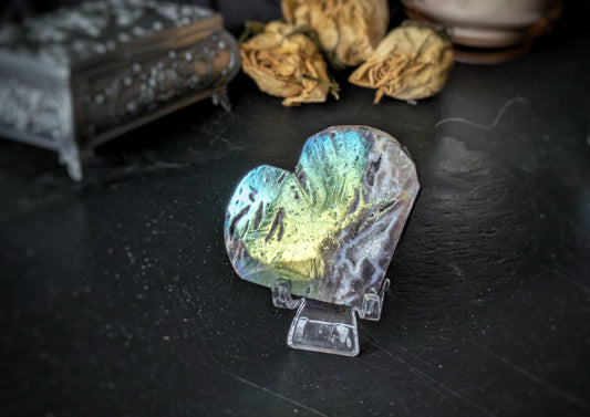 Aura Sphalerite Heart