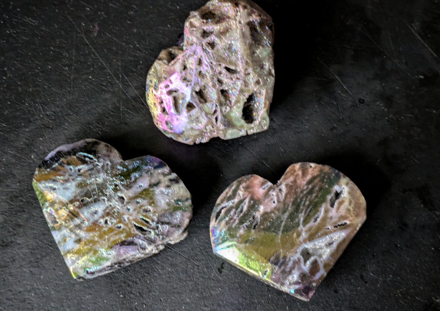 Aura Sphalerite Heart