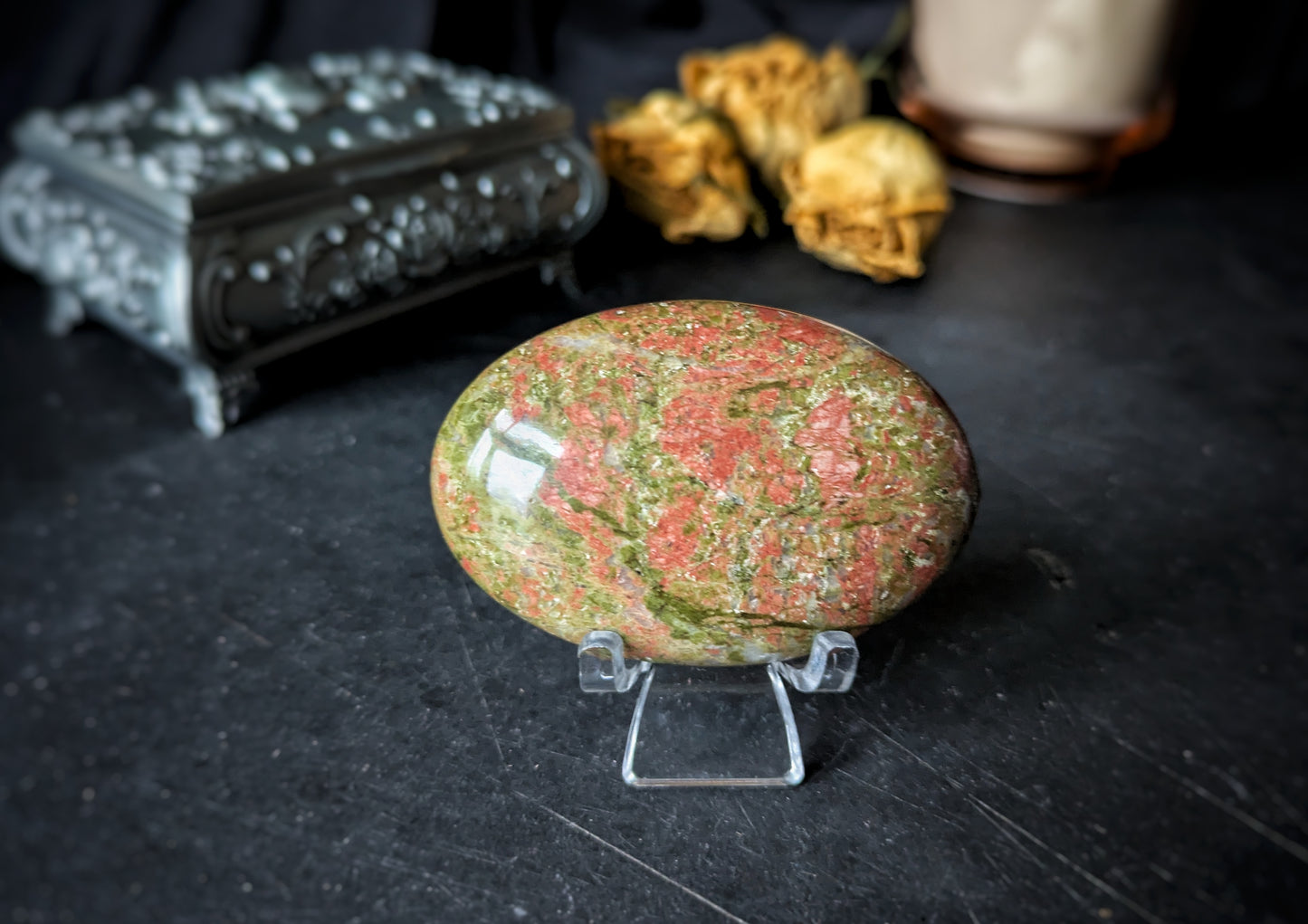 Unakite Palmstone