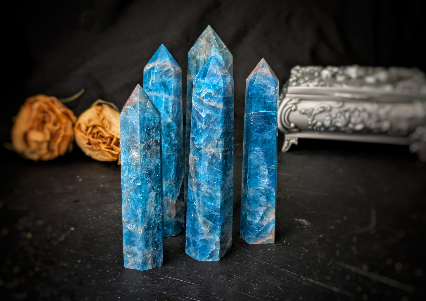 Apatite Obelisk Small