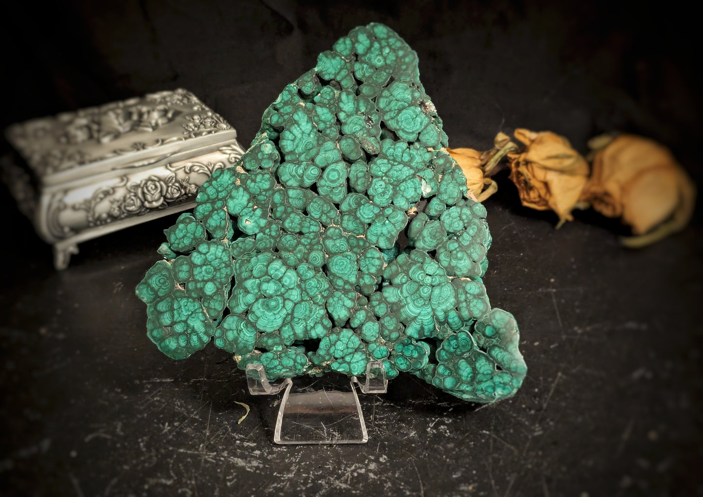 Malachite Slice Freeform