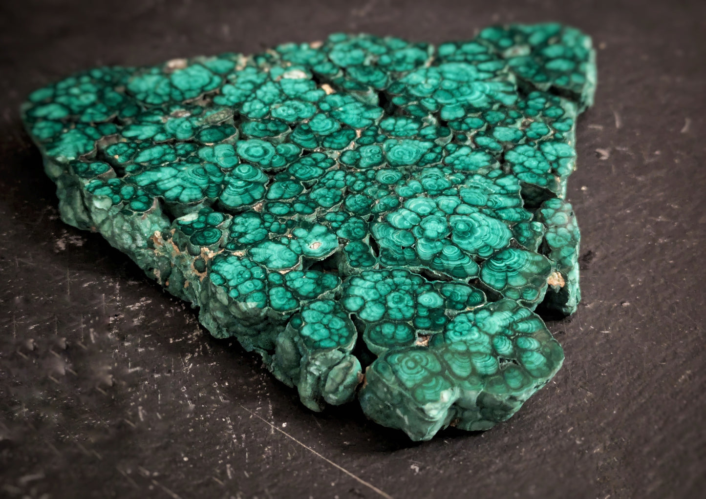 Malachite Slice Freeform