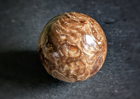 Chocolate Calcite Sphere 5