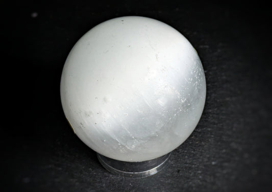 Selenite Sphere 2