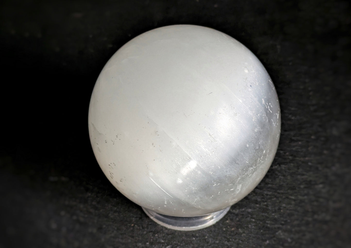 Selenite Sphere 4