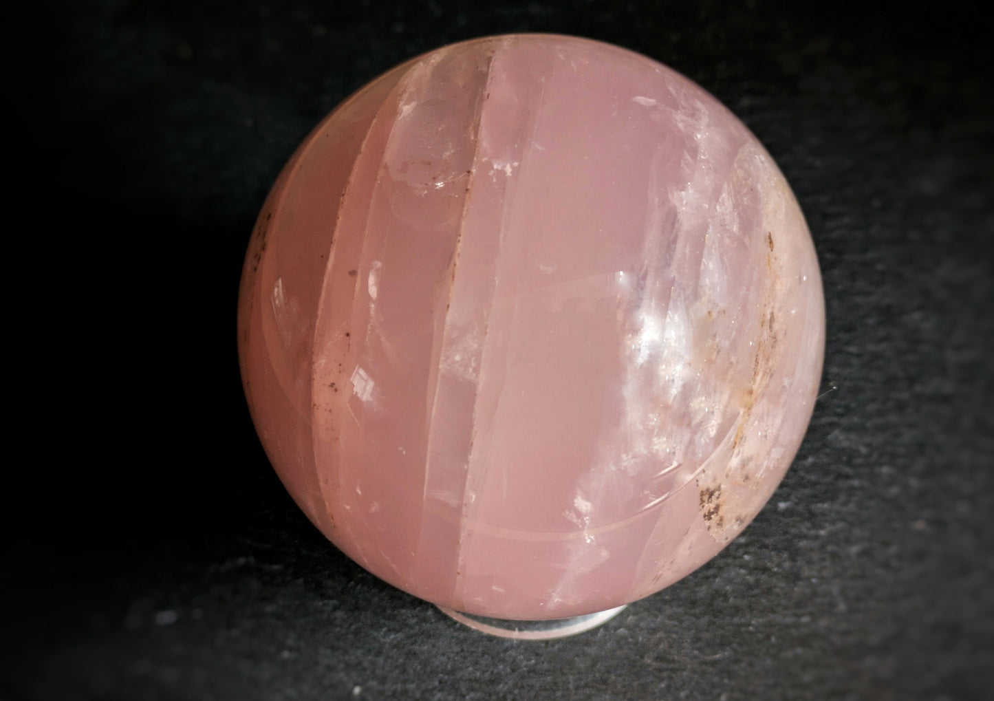 Rose Quartz Sphere 1