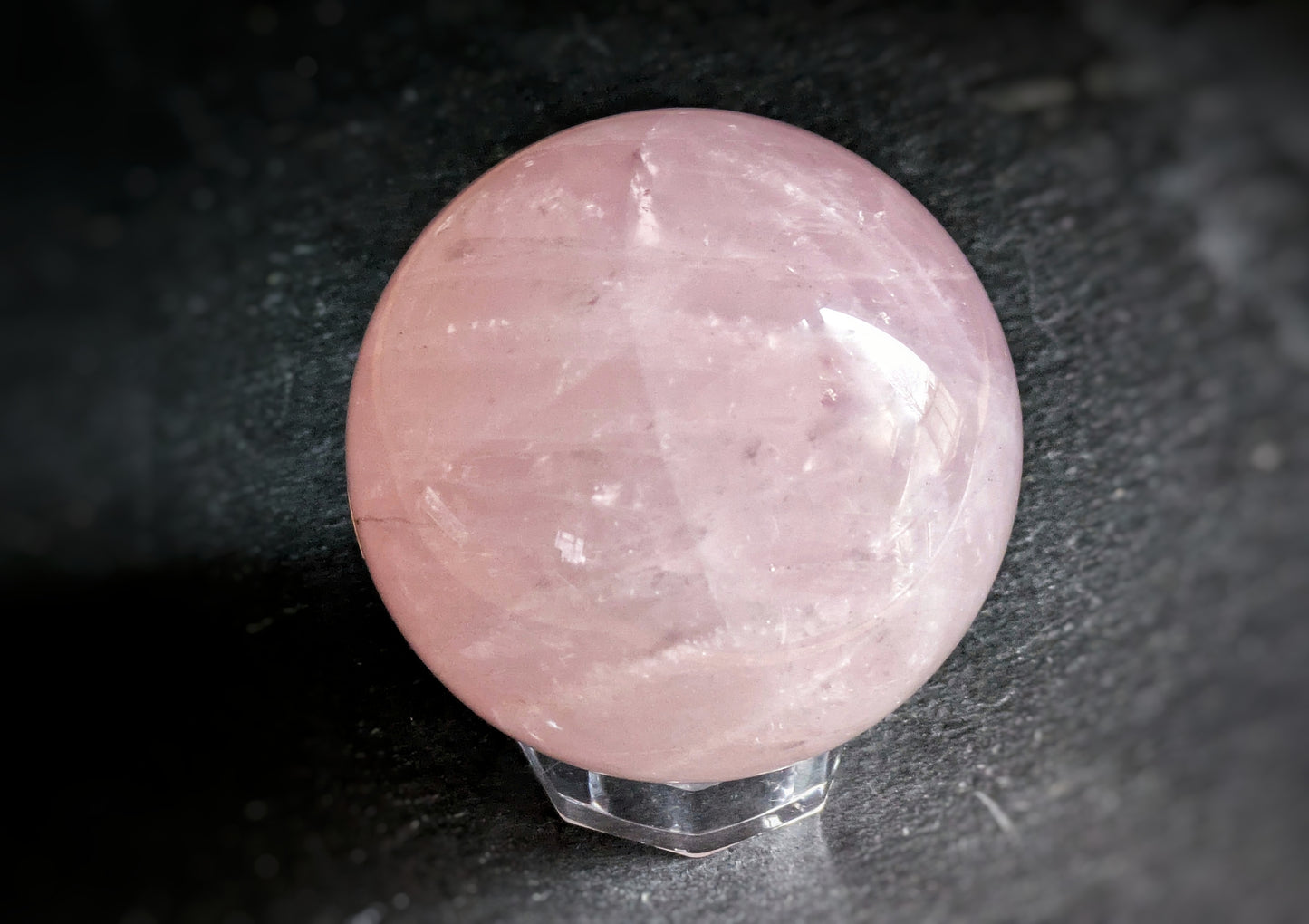 Rose Quartz Sphere 3