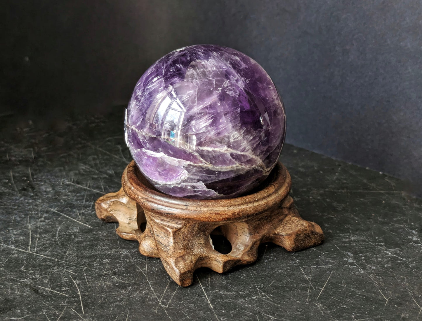 Amethyst Small Sphere