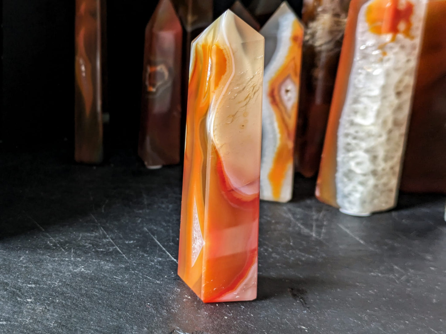 Carnelian Small Obelisk