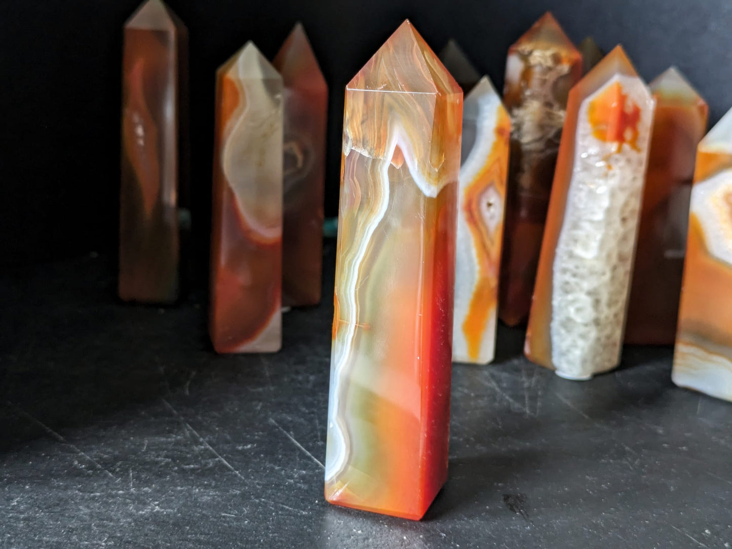 Carnelian Small Obelisk