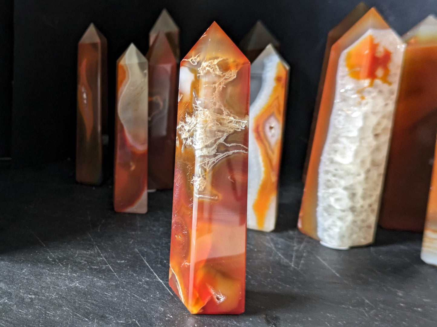 Carnelian Small Obelisk