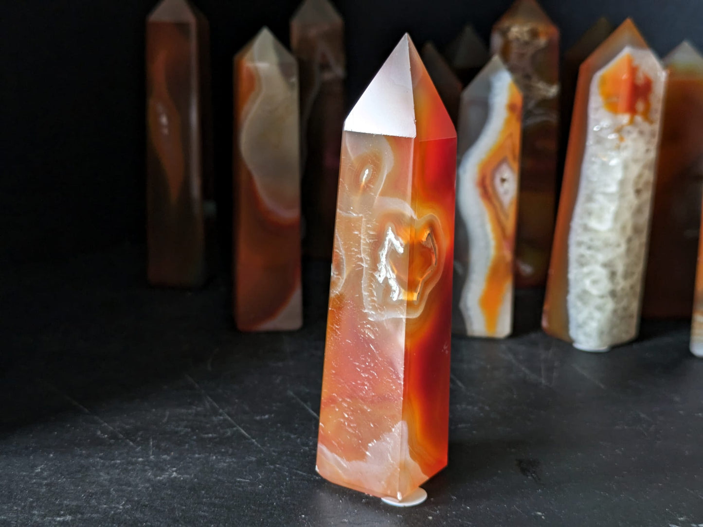 Carnelian Small Obelisk