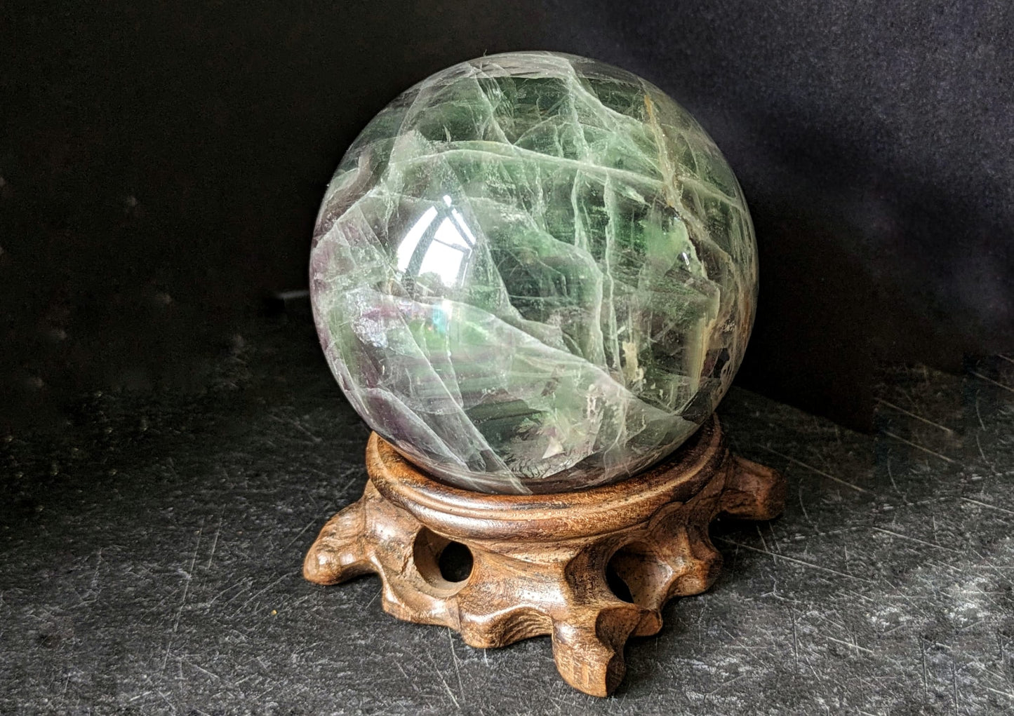 Fluorite Large Sphere