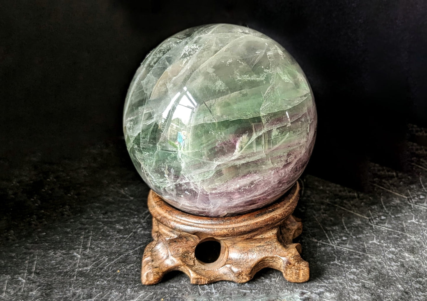 Fluorite Large Sphere