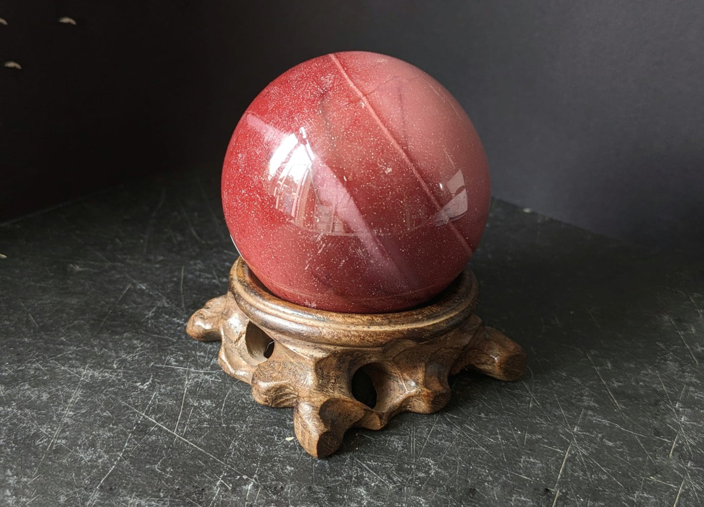 Mookaite Purple Sphere