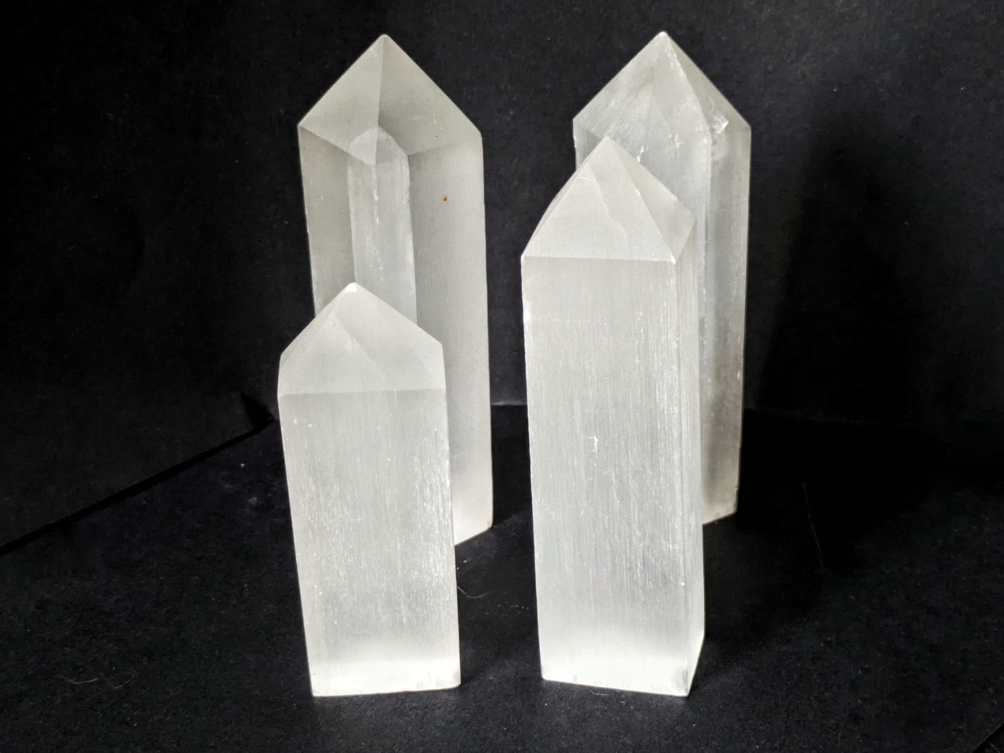 Selenite Large Obelisk