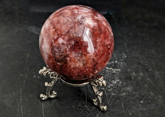 Fire Quartz Sphere 6