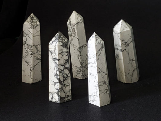 Howlite Obelisk